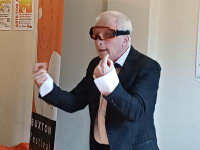 Stewart Taylor has the information at the tip of his fingers... (SB)