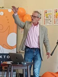 Tall stories guaranteed as Charles Lloyd gets into his stride at the 2026 Programme Party (credit: Stephanie Billen 2026)