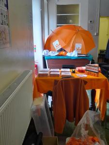 There is always a chance to make a donation or pick up some of our awesome merchandise! (CG)