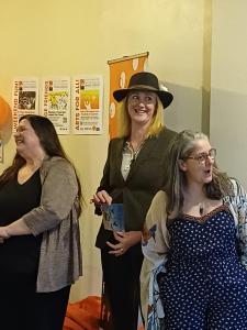 Helen Bates, Josie Kelly and Angela Buttrill from Chapel Players (SB)