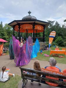 Bella's Belly Dancers perform (credit: Stephanie Billen)