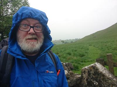 Kevin enjoying the Welsh weather