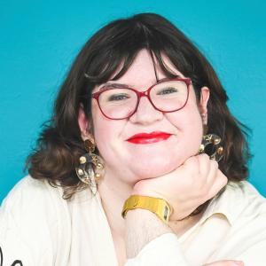 Comedian Bex Turner (credit Hannah Brackenbury). 