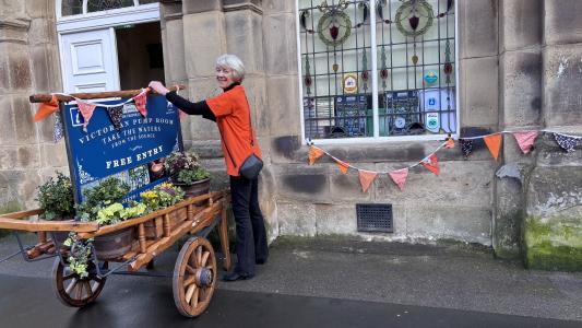 Preparations afoot for Springboard 2026 at the Pump Room (credit: Moira Kean)