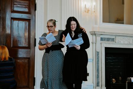 Cagebirds Rehearsals  - Photo by Kelianne Newiss