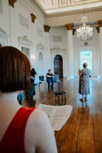 Cagebirds Rehearsals  - Photo by Kelianne Newiss