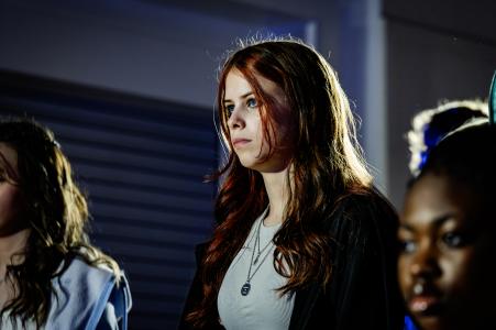 Bethan Pollard as Isla (credit: David John King)